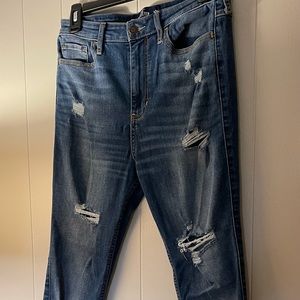 Hollister ultra high-rise super skinny jeans 7S